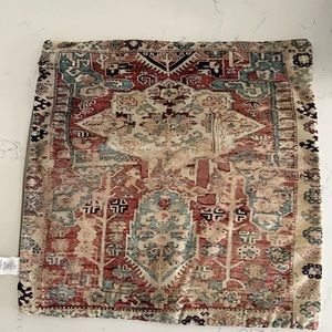 22” Pottery Barn throw pillow cover.